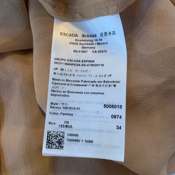 Escada Dress - Picture 4 of 5